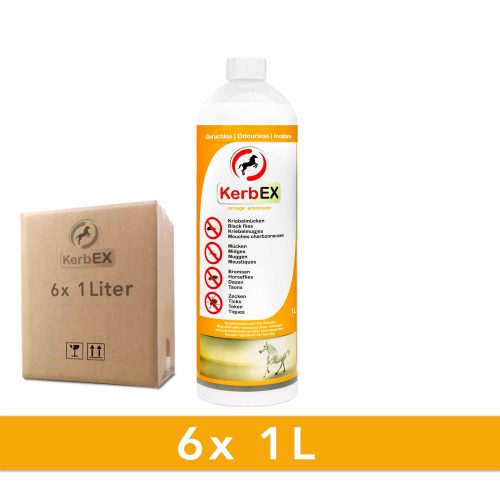 KerbEX orange ohne Geruchsstoffe. 1 Gebinde (6 x 1L)
